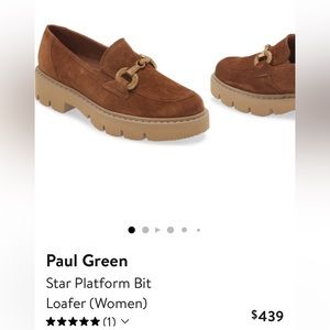 BNWT Paul Green Star Platform Bit Loafer (Women)